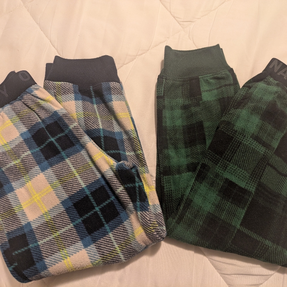 Old Navy Kids Plaid Pajama Bottoms
